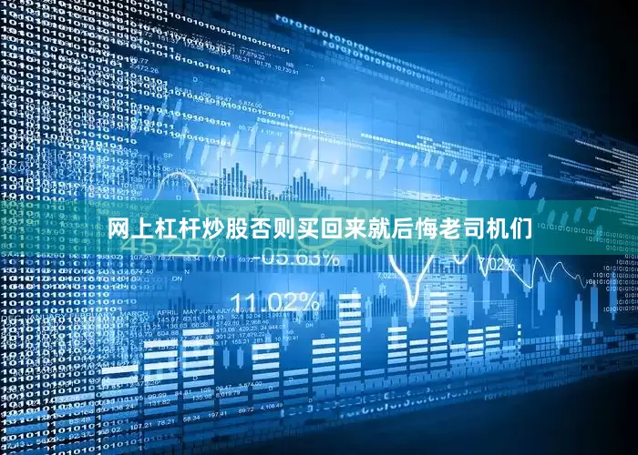 网上杠杆炒股否则买回来就后悔老司机们